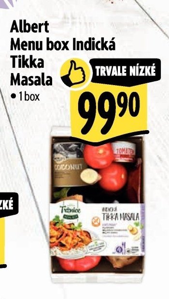Albert Menu box Indická Tikka Masala