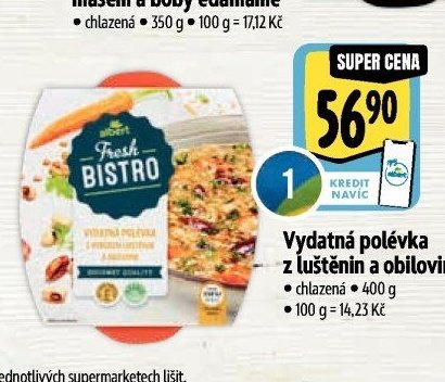 Vydatná polévka z luštěnin a obilovin