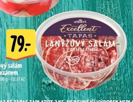 Lanýžový salám s parmezánem