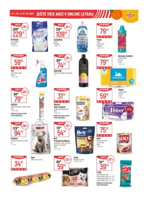 akční leták Globus 15.10.2025-21.10.2025