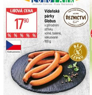 Vídeňské párky Globus