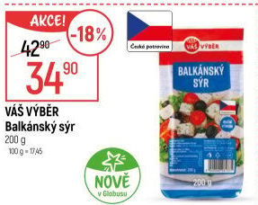 Balkánský sýr Váš Výběr