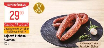 Fajnová klobása Svaman