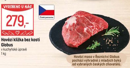 Hovězí kližka bez kosti Globus