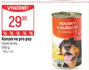 Konzerva pro psy Korrekt
