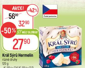 Sýr Hermelín Král sýrů