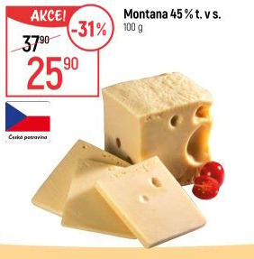 Sýr Montana 45%