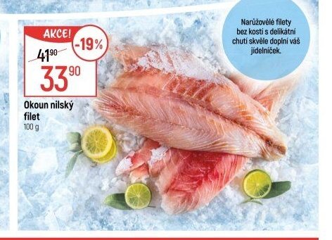 Okoun nilský filet