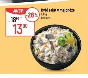 Rybí salát v majonéze