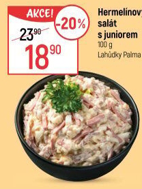 Hermelínový salát s juniorem