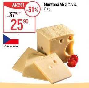 Sýr Montana 45%