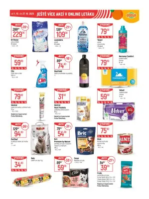 akční leták Globus 15.10.2025-21.10.2025
