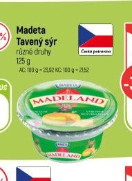 Madeta Tavený sýr
