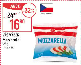 Mozzarella Váš Výběr