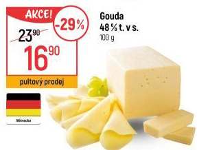 Sýr Gouda 48%
