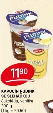 Dezert pudink Kapucín