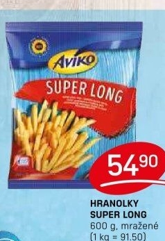 Hranolky mražené Super Long Aviko