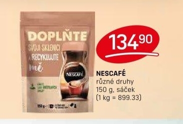 Instantní kávy Nescafé