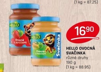 Přesnídávka Hello