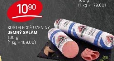 Salám jemný Kostelecké uzeniny