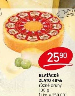 Sýr Blaťácké zlato Madeta