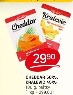 Sýr Cheddar 50% Laktos