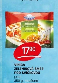 Zeleninová směs pod svíčkovou mražená Vinica
