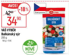 Balkánský sýr Váš Výběr
