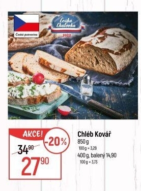 Chléb Kovář Globus