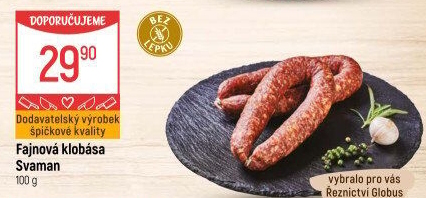 Fajnová klobása Svaman