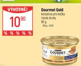 Paštika pro kočky Gold Gourmet Purina