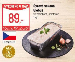 Sekaná syrová Globus