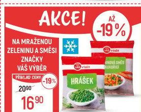 Směs s kukuřicí mražená Váš Výběr