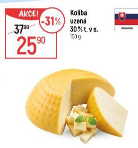 Sýr Koliba uzená 30%