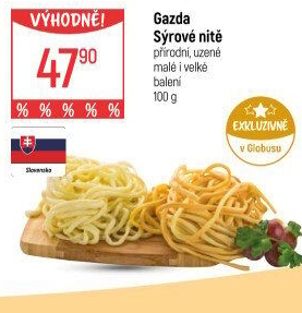 Sýrové nitě Gazda