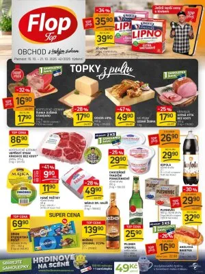 akční leták FLOP TOP 15.10.2025-21.10.2025