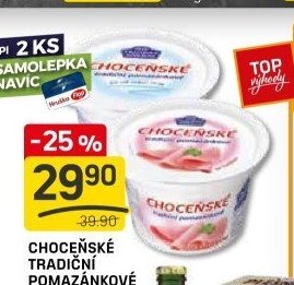 CHOCEŇSKÉ TRADIČNÍ POMAZÁNKOVÉ