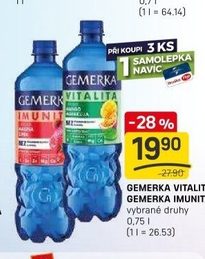 GEMERKA VITALITA, GEMERKA IMUNITA