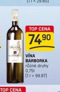 VÍNA BARBORKA