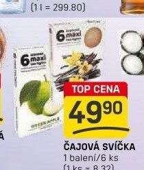 ČAJOVÁ SVÍČKA