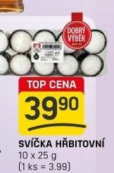 SVÍČKA HŘBITOVNÍ
