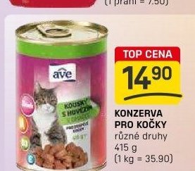 Konzerva pro kočky Ave