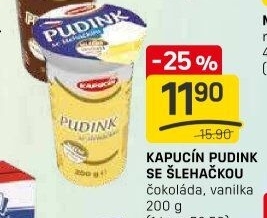 Dezert pudink Kapucín
