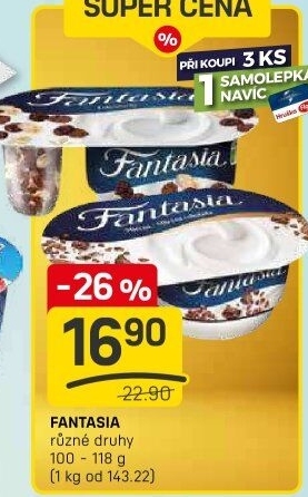 Jogurt Fantasia Danone