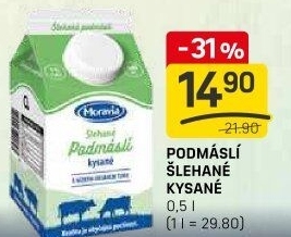 Nápoj podmáslí šlehané kysané Moravia