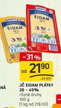 Sýr Eidam Jihočeský Madeta