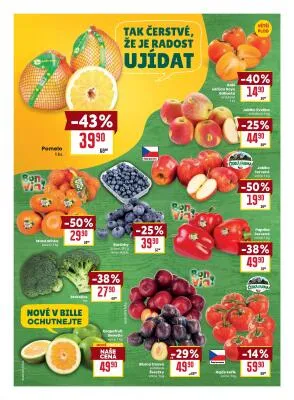 akční leták BILLA 15.10.2025-21.10.2025