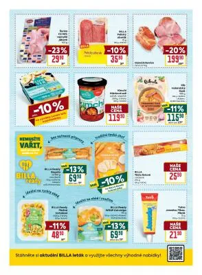 akční leták BILLA 15.10.2025-21.10.2025