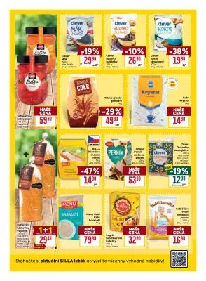 akční leták BILLA 15.10.2025-21.10.2025