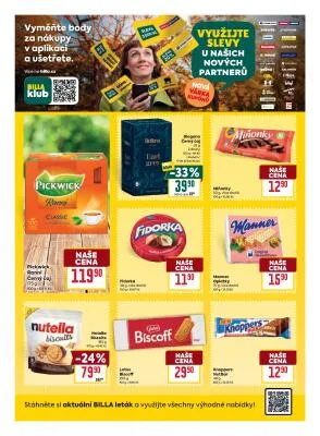 akční leták BILLA 15.10.2025-21.10.2025